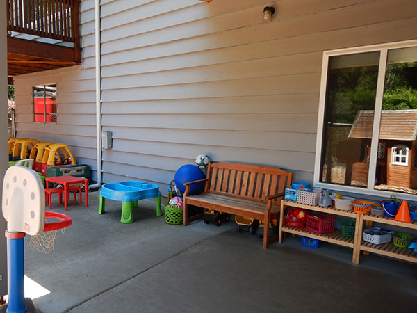 Outdoor games at Appleseed School and Childcare